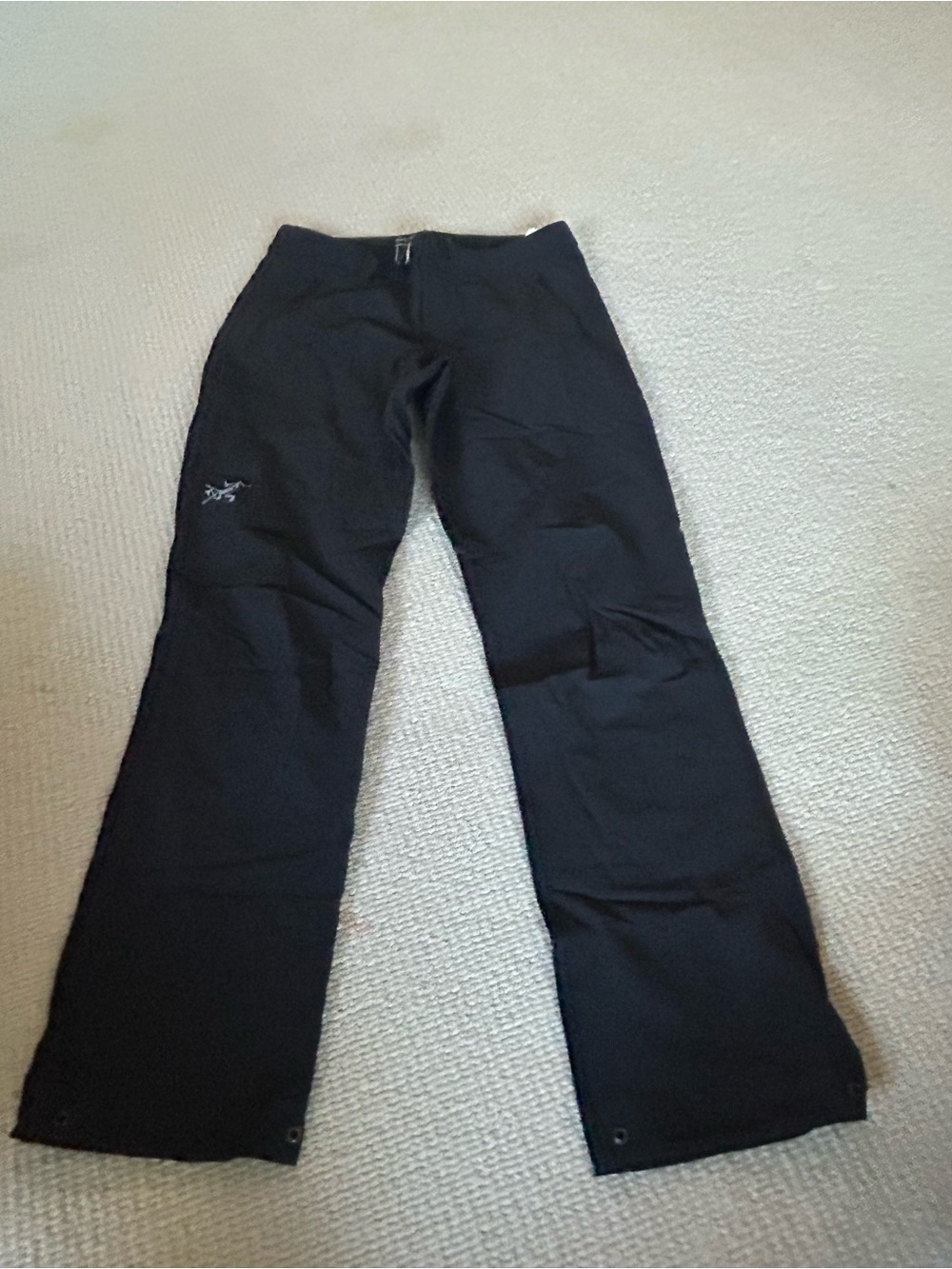 Arc'teryx Black Flared Ski Pants